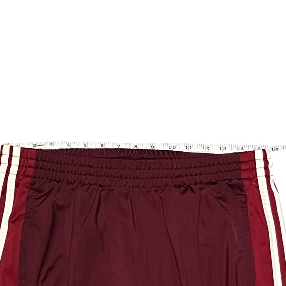 Adidas Men’s Maroon Track Pants Size Medium - Picture 4 of 7
